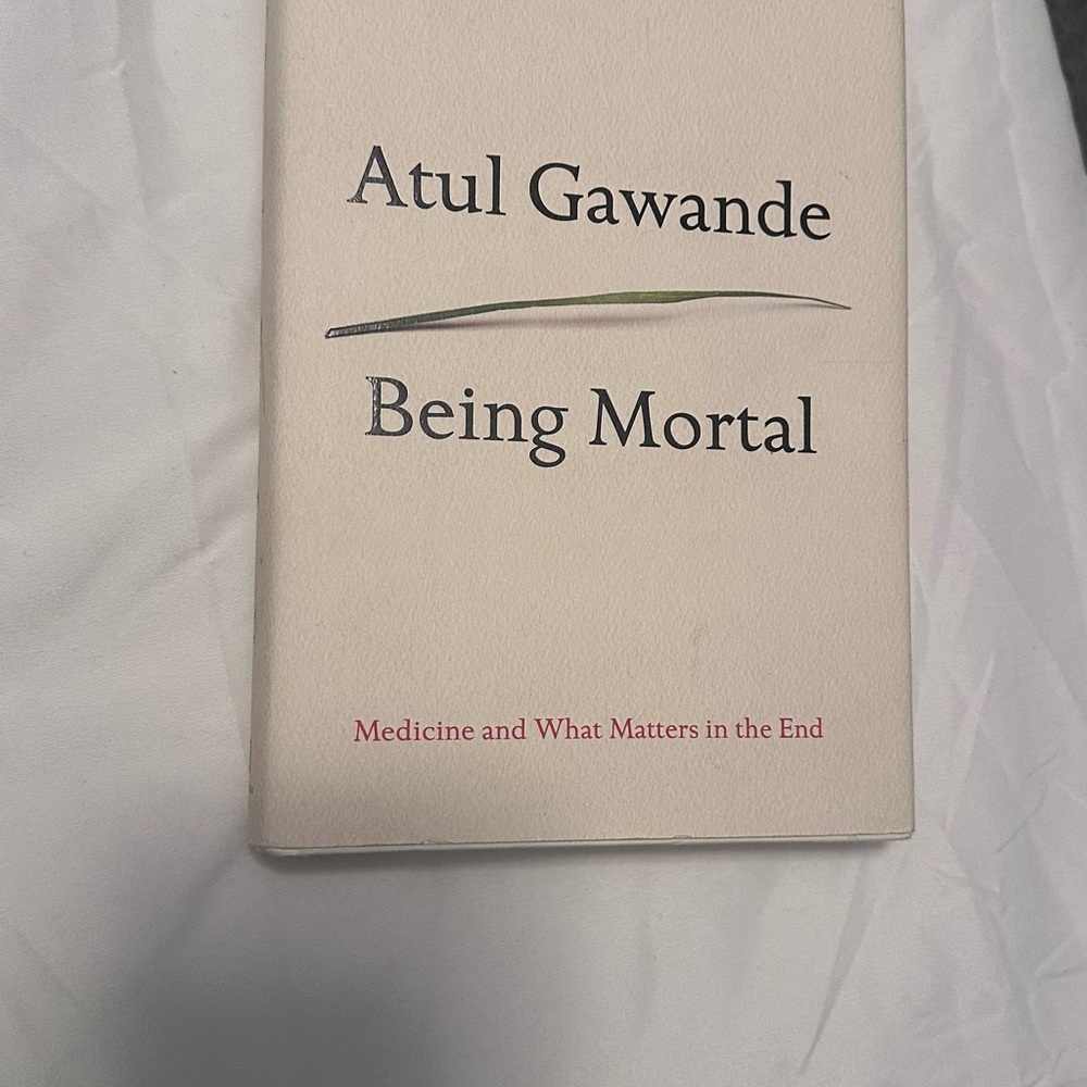 Being Mortal Book by Atul Gawande